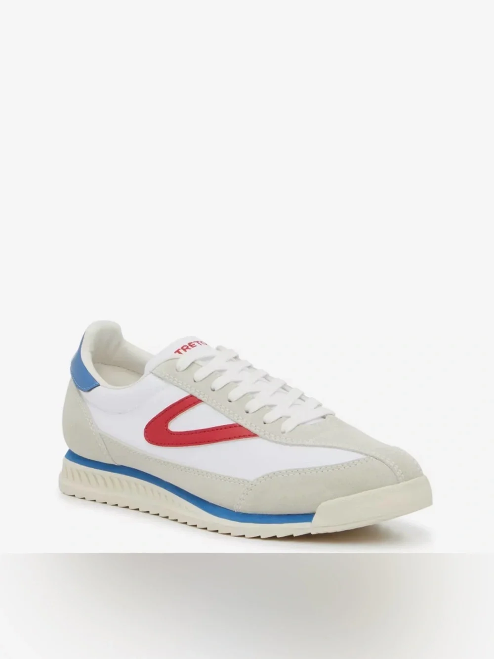 Tretorn Rawlins 2.0 Sneaker in White/Red/Blue